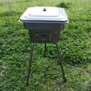Mini grill barbecue mondoidea roma ferramente bricolage fai da te giardinaggio carne carbonella acciaio trasportabile 1