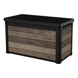 KETER BAULE IN RESINA SIGNATURE DECO BOX 100 NOCE