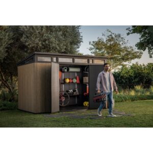 KETER CASETTA DA GIARDINO IN RESINA SIGNATURE PENT 11X7 DOGHE - foto 2