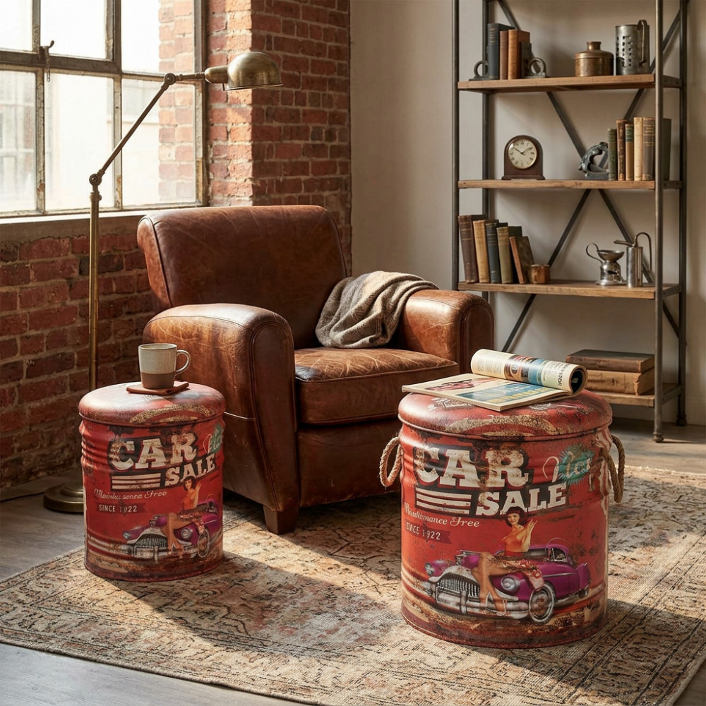 nWzO5tT4tlfPiBfMgCAw.jpg SET DI 2 POUF CONTENITORE TONDO ROSSO