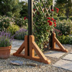 PIEDINO DOPPIO SOSTEGNO GRIGLIA 60 X 4,5 X 30 - foto 2