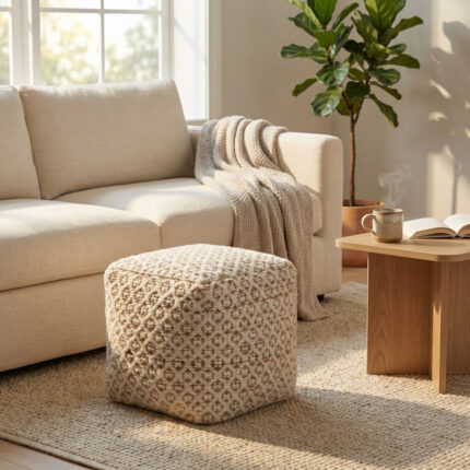 POUF JEAN 40 X 40 - foto 2