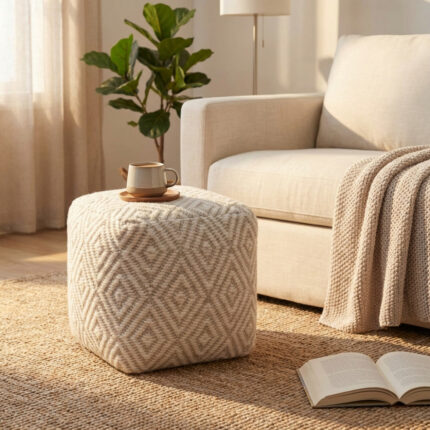 POUF SIMEON 40 X 40 - foto 2