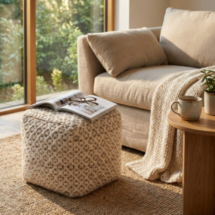 POUF JEAN 40 X 40