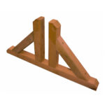PIEDINO DOPPIO SOSTEGNO GRIGLIA 60 X 4,5 X 30 - foto 4