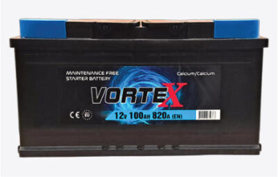 Batteria auto Vortex 100Ah 820A