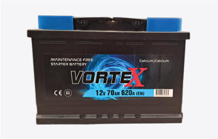 Batteria auto Vortex 70Ah 620A