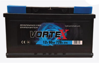 Batteria auto Vortex 90Ah 720A bassa