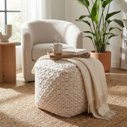 POUF JEAN 40 X 40 - foto 2